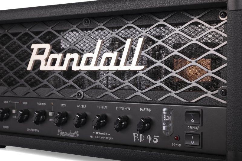 Randall RD45HEL34 2 Channel 45 Watt Guitar Head (RD45HEL34-U)