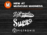 Musician Madness Welcomes D’Angelico Guitars, Supro Amps & Pigtronix Pedals to Our Lineup!