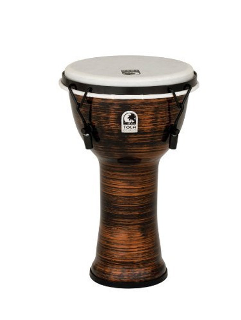 Toca a TF2DM-9SC Freestyle II Mechanically Tuned 9-Inch Djembe - Copper Spun Finish