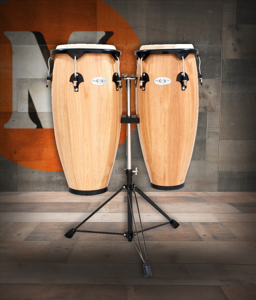 Toca Synergy Conga Set 10"/11" w/ Stand - Natural (2300N)