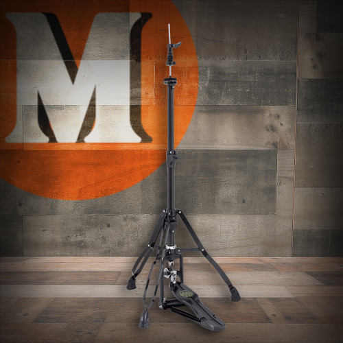 Mapex Armory 800 Hi-Hat Stand Black Plated (H800EB) – heavy-duty double-braced stand with smooth pedal response, adjustable tension, and sleek black finish