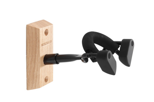 Hercules Auto Grip Violin Hanger for Wall Mounting with Wood Base