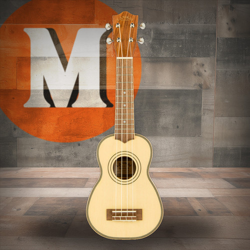 Lanikai SPST-C Concert Ukulele - Solid Spruce Top Morado Back & Sides | Musician Madness
