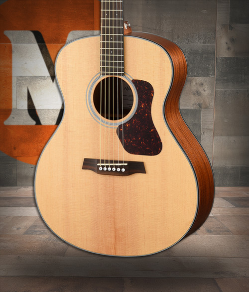 Walden G550E Natura Solid Spruce Top Grand Auditorium Acoustic-Electric - Open Pore Satin Natural (G550E/W) | Musician Madness