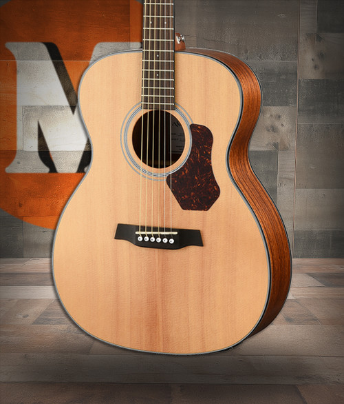 Walden O550E Natura Solid Spruce Top Orchestra Acoustic-Electric - Open Pore Satin Natural (O550E/W)