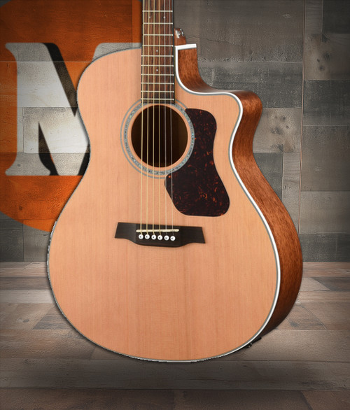 Walden G770CE Natura All-Solid Cedar-Mahogany Grand Auditorium Acoustic Cutaway-Electric - Satin Natural (G770C/W)