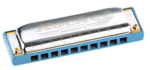 HOHNER ROCKET LOW HARMONICA BOXED KEY OF F