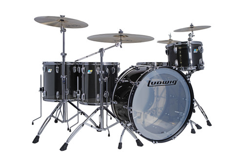 Ludwig Vistalite Zep Set 2018 Smoke Black (Special Edition) Ludwig Vistalite Zep Set 2018 Smoke Black (Special Edition)