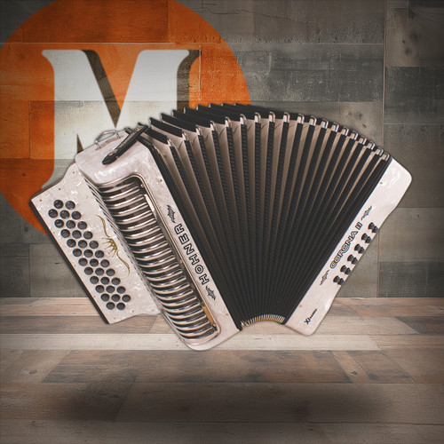 Hohner Corona II XTREME GCF - Pearl White (CXGW) | Musician Madness