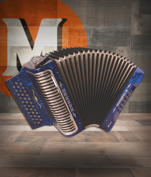 Hohner Corona II XTREME FBbEb - Pearl Dark Blue (CXFBL)|Musician Madness