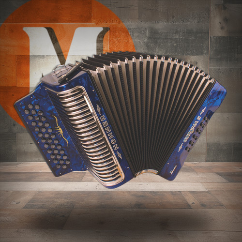 Hohner Corona II XTREME FBbEb - Pearl Dark Blue (CXFBL) | Musician Madness