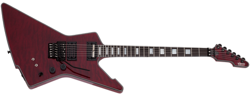 Schecter E-1 Floyd Rose Sustainiac Special Edition Trans Red (Musician Madness Special Run)