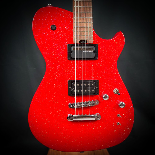 Cort Manson Matt Bellamy Red Santa Electric Guitar w/Sustainiac