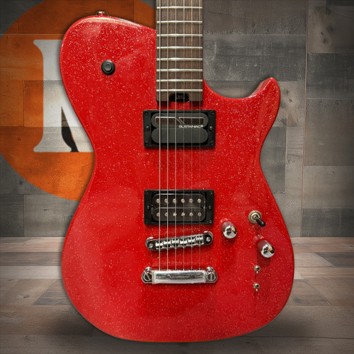 Cort Manson MBM-2 Matt Bellamy Electric Guitar w/ Sustainiac - Red Sparkle (MBM2_SSUSTSRED)