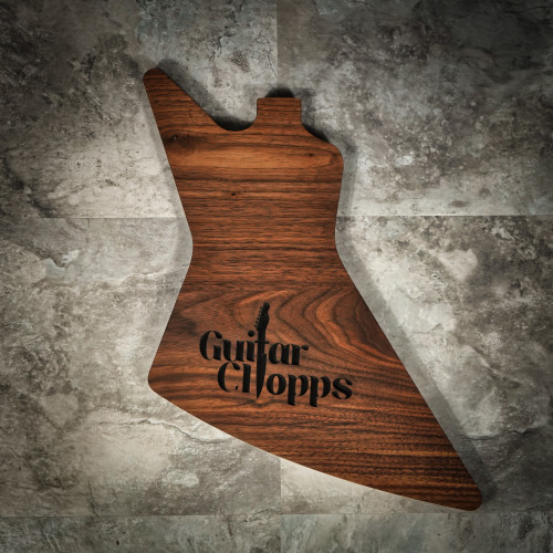 Guitar Chopps Premium Cutting Board Explorer