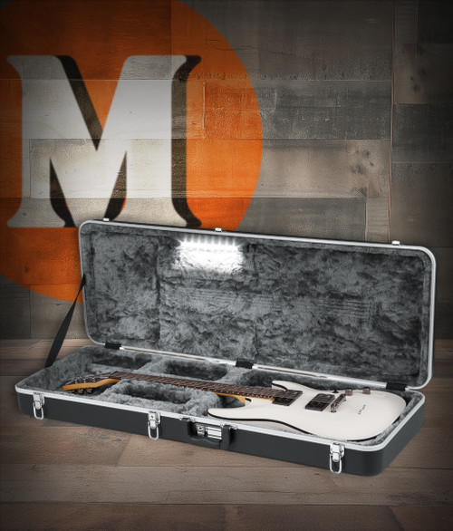 Gator GC-ELECTRIC-LED Deluxe Molded Electric Guitar Case with LED Light (GC-ELECTRIC-LED) | Musician Madness