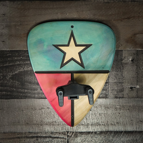 Guitar Chopps Texas Flag Guitar Pick Guitar Hanger|Musician Madness