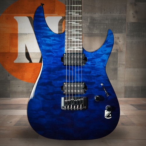 Schecter Reaper-6 Elite Electric Guitar - Deep Ocean Blue (2186)
