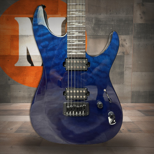 Schecter Reaper-6 Elite Electric Guitar - Deep Ocean Blue B-Stock (2186)