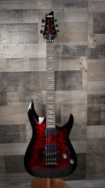 Schecter Omen Elite-6 FR Black Cherry Burst Electric Guitar B-Stock