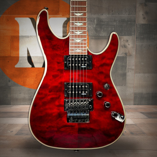 Schecter Omen Extreme-6 FR 6-String Electric Guitar - Black Cherry