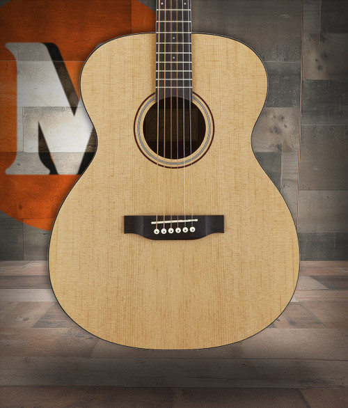 The Austin AA25OS Acoustic Orchestra Guitar features a comfortable orchestra body shape that provides balanced projection and clear tone. Its satin natural finish offers a smooth, easy-playing feel, while the neck profile makes it beginner-friendly. A great choice for students or anyone wanting a reliable, comfortable acoustic guitar for practice or performance.