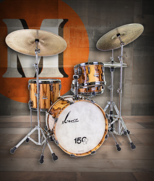 Sonor Craftsmenâ€™s Collection Vintage African Marble Shell Set â€“ premium handcrafted drum kit with exotic veneer finish, precision maple shells, and limited-edition Sonor craftsmanship