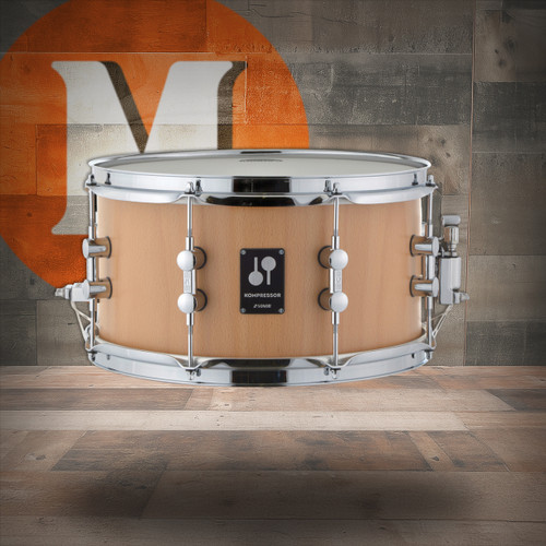 Sonor Kompressor 13 In. x 7 In. Beech Snare Drum (KS-1307-SDW-NAB)