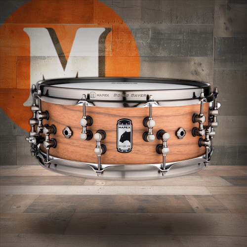 Mapex Black Panther Design Lab Machine Snare Drum - 5.5 x 14 In. - Natural Satin (BPDLMW4550LNW) | Musician Madness