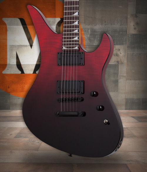 Schecter Avenger Standard Electric Guitar - Blood Burst (3963)