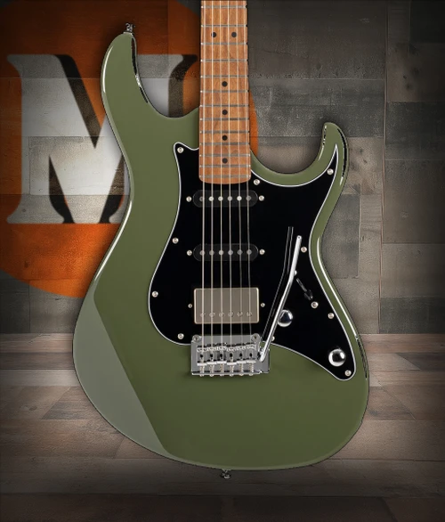 Cort G250SE Electric Guitar - Olive Dark Green | Musician Madness