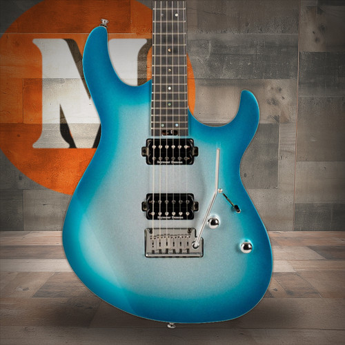 Cort G300 Glam Double Cutaway Electric Guitar - Polar Ice Metallic | Musician Madness