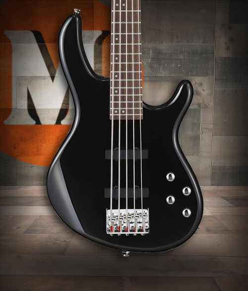 Cort Action Bass Plus  5 String Bass Guitar - Black | Musician Madness