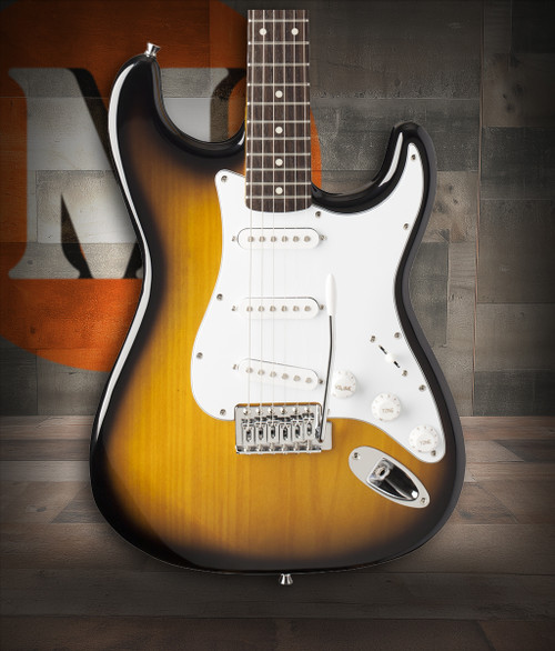 Oscar Schmidt Double Cut Electric Guitar - Tobacco Sunburst|Musician Madness