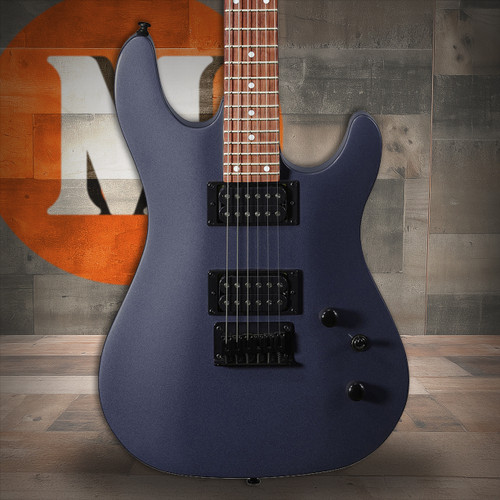 Cort KX100MA KX Series Electric Guitar in Metallic Ash finish featuring dual humbuckers, contoured body, and sleek modern styling – available at Musician Madness.
