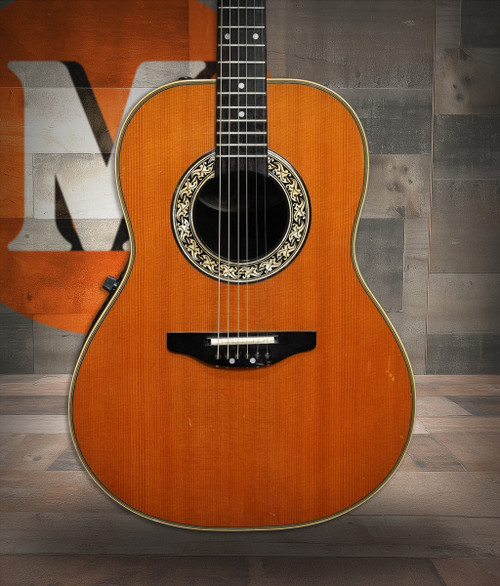 Ovation Pinnacle Vintage 3712 Acoustic Electric Guitar Made in Japan (Used) | Musician Madness