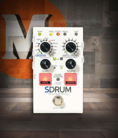 Digitech SDRUM Strummable Drum Pedal (SDRUM-U) | Musician Madness