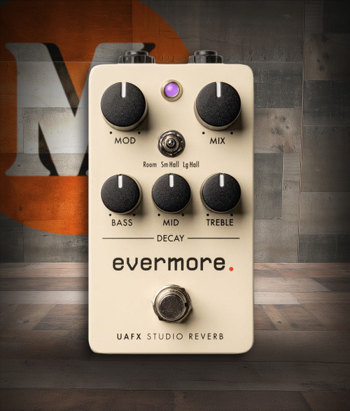 Universal Audio EVERMORE Studio Reverb Guitar Pedal | Musician Madness