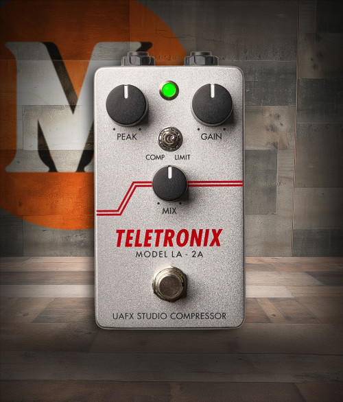 Universal Audio Teletronix UA-LA2A-COMP LA-2A Studio Compressor Pedal | Musician Madness