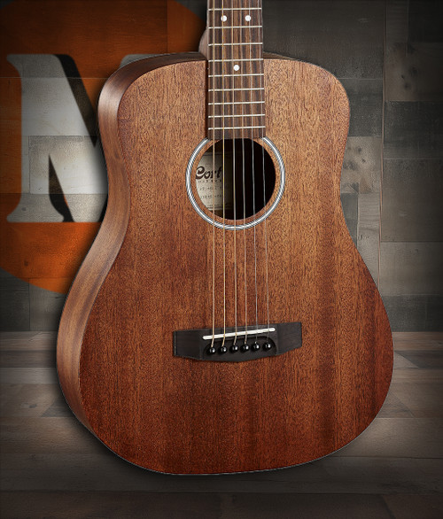 Cort  Standard Series Acoustic Dreadnought 3/4 Size Guitar - Open Pore Mahogany (ADMINIMOP) | Musician Madness