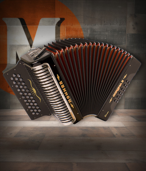 Hohner Corona II XTREME EAD - Jet Black (CXEB)|Musician Madness