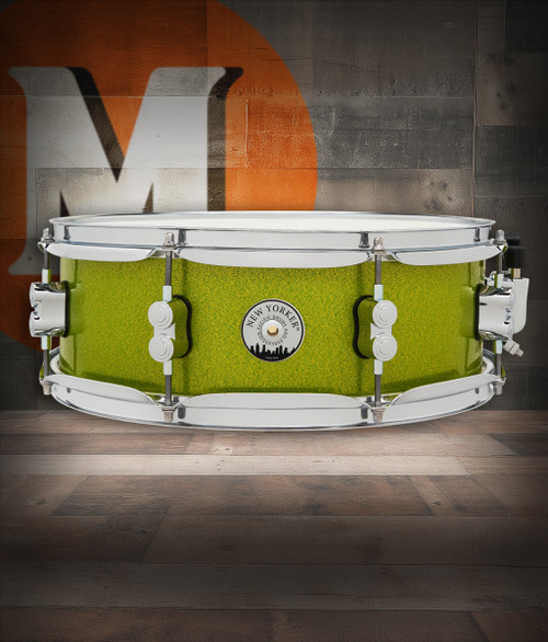 PDP New Yorker 5x14 Snare Electric Green FinishPly (PDNY0514SSEL) | Musician Madness