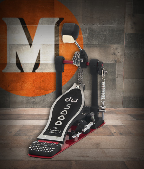 DW 5000 Series Accelerator Single Bass Drum Pedal (DWCP5000AD4) – pro-level kick pedal with Accelerator Drive, dual-chain design, and heavy-duty build – Musician Madness