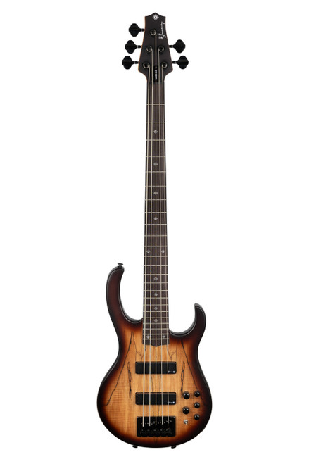 H. Jimenez 5 string satin Spalt Burst bass guitar w/ deluxe padded gig bag (LBS5-SB)