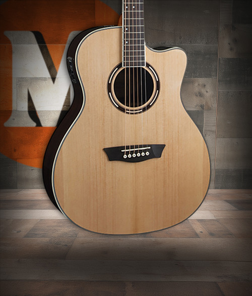 Washburn AG70CE Apprentice Series Grand Auditorium Cutaway