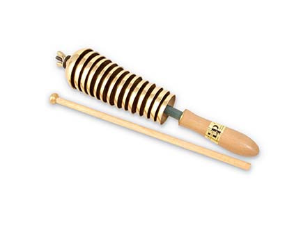 Latin Percussion LP 14 Bell Tree Brass Hand Held (LP589) – handheld percussion instrument featuring 14 graduated brass bells, available at Musician Madness.