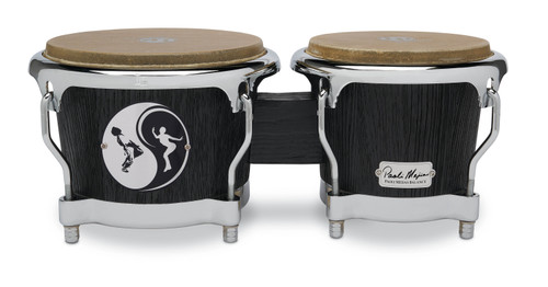 Latin Percussion LP Paoli MejÃÆ­as CCII 7-1/4"-8-5/8" Bongos - Ash Baltic Amber with Chrome Hardware (LP201AX-2PMB) | Musician Madness