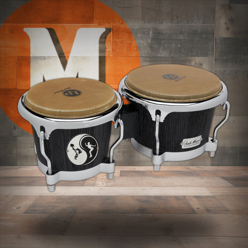 Latin Percussion LP Paoli MejÃÆ­as CCII 7-1/4"-8-5/8" Bongos - Ash Baltic Amber with Chrome Hardware (LP201AX-2PMB) | Musician Madness