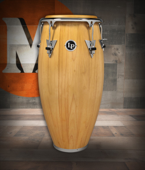 Latin Percussion LP Classic CCII 11" Quinto - Oak Natural with Chrome Hardware (LP522X-AWC) | Musician Madness