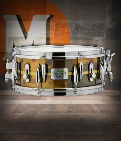 Sonor Kompressor Series KS-1307-SDW-NAB 13â€ x 7â€ Beech Snare Drum â€“ Natural Beech finish â€“ available at Musician Madness.